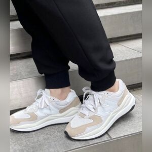 New Balance 57/40 Mens running shoes sneakers white-gray-tan M5740PCA 8.5